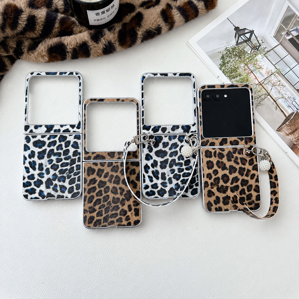 Resistance Bands - Casing Ponsel Lipat Motif Macan Tutul