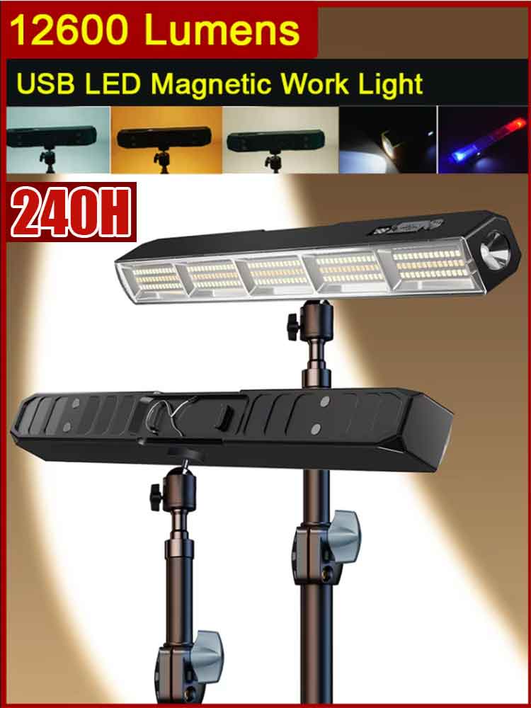 Resistance Bands - Lampu LED Magnetik Daya Tinggi 2026