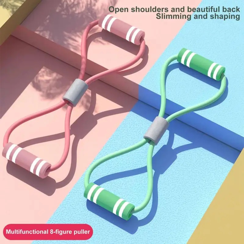 Figure 8 Resistance Band - Pita Resistensi Kebugaran dengan Pegangan Portabel