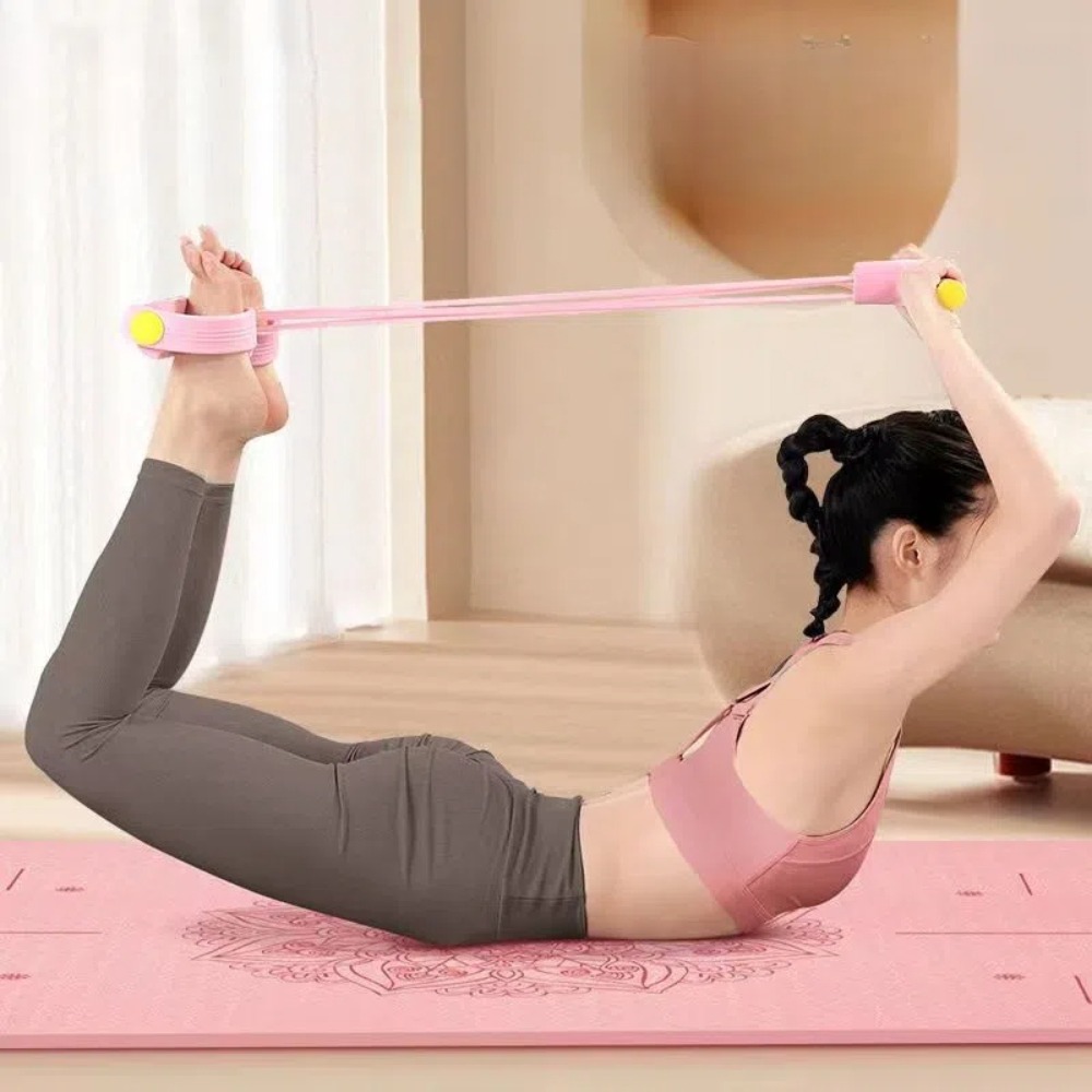 Yoga Fitness At Home - Set Resistance Band 6 Tabung TPE