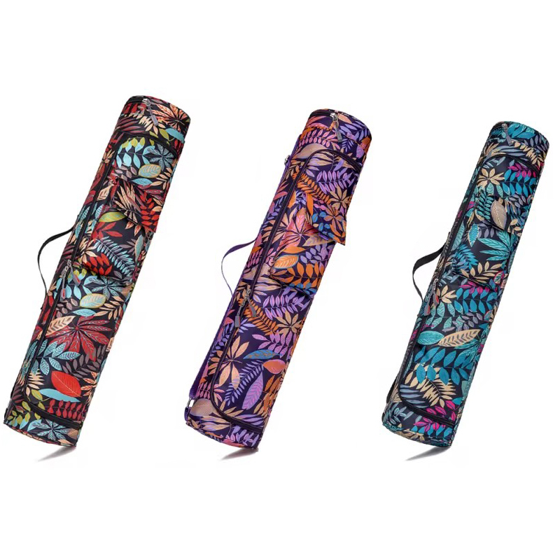 Gym Floor Mats - Tas Yoga Cetak Motif Fitness, Tas