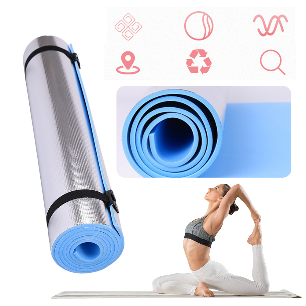 Yoga Fitness At Home - Tikar Yoga anti selip, tikar EVA