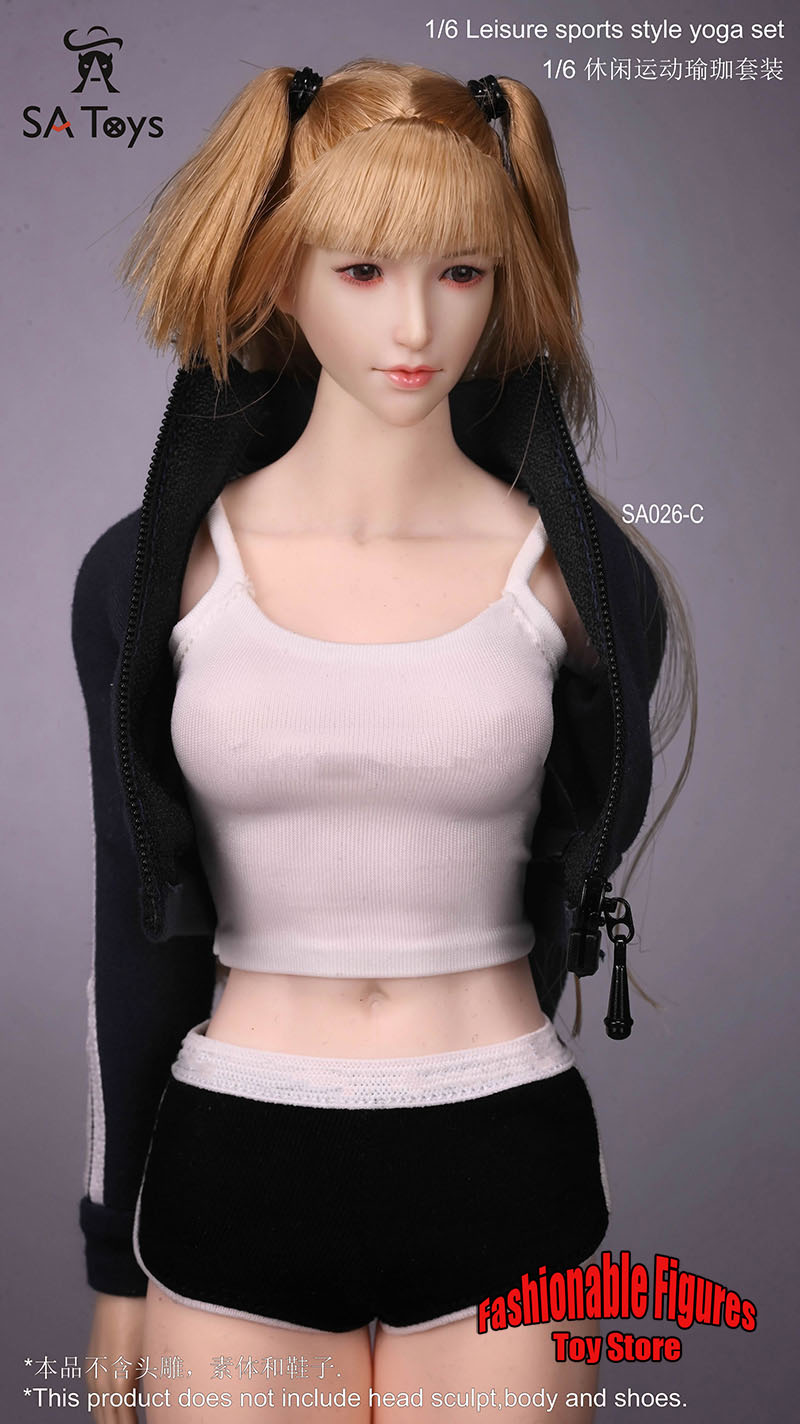 Yoga In Fitness First - SAtoys 1/6 Set Yoga Olahraga Kebugaran