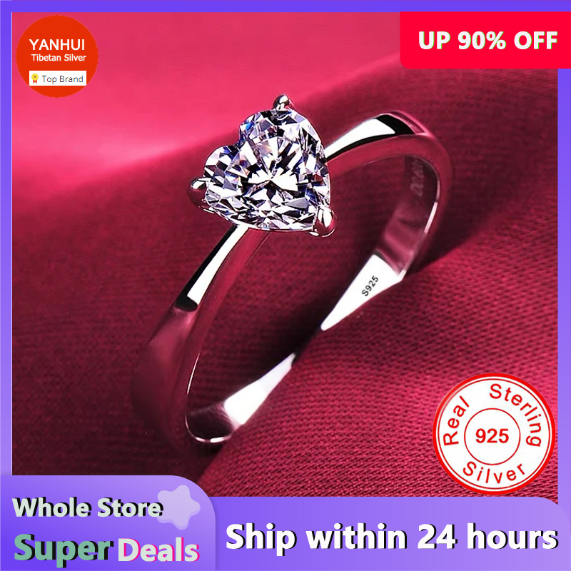 Fitness Tracker Band - Perhiasan Hadiah Cincin Hati Romantis Wanita,