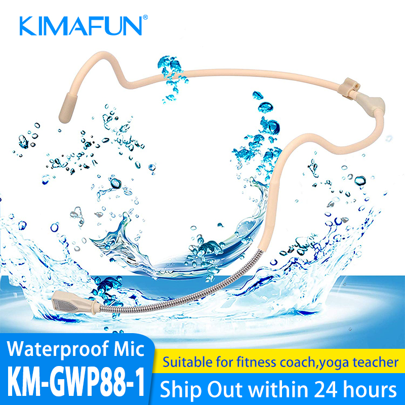 Yoga Fitness Class - KIMAFUN 2.4G Headset Nirkabel Sistem Mikrofon