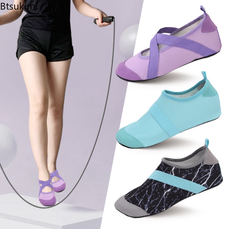 Yoga Fitness At Home - Sepatu Yoga Gym Wanita Sol Datar