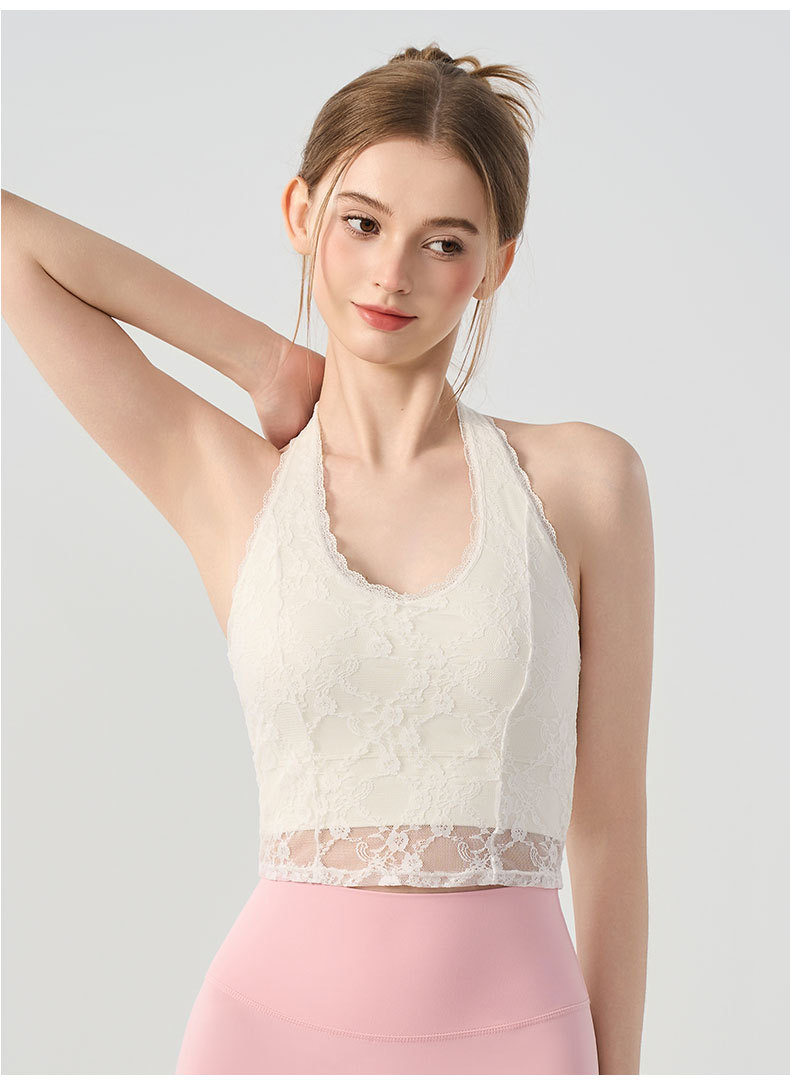 Yoga Và Fitness - Tank top wanita seksi model halter,