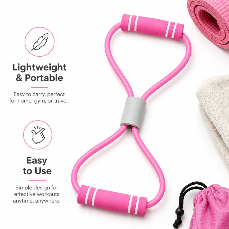 Resistance Band dengan Busa, A - Yoga Fitness At Home ulasan dan harga