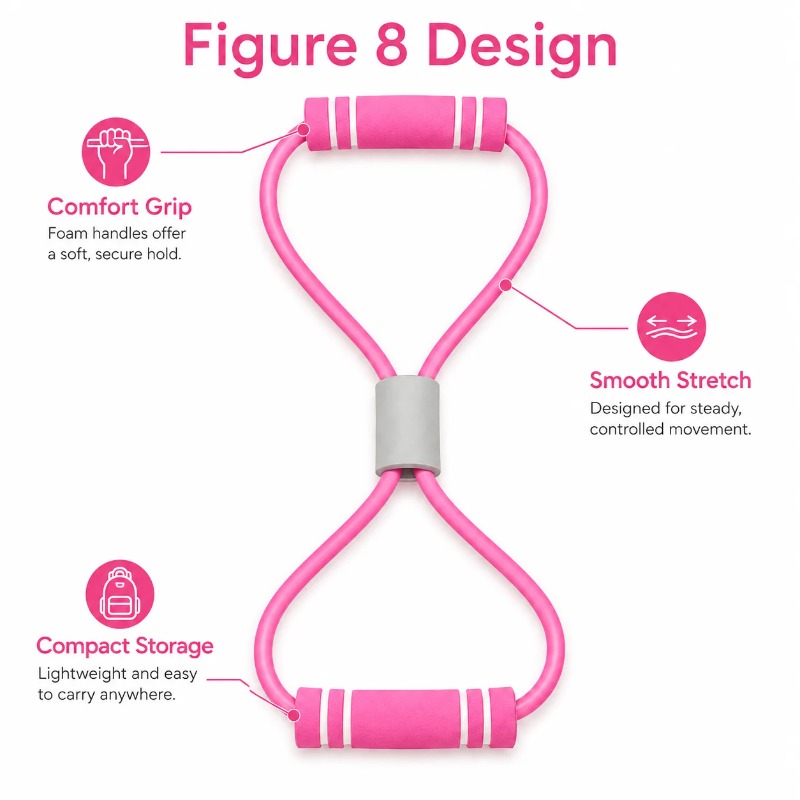 Resistance Band dengan Busa, A - Yoga Fitness At Home ulasan dan harga