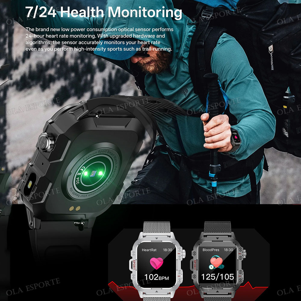 Jam Tangan Pintar GPS Militer  - Gym Floor Mats ulasan dan harga