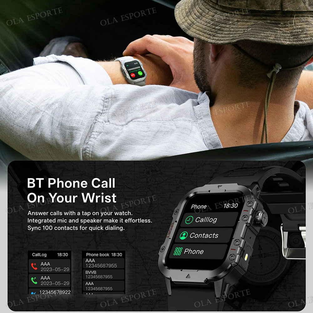 Jam Tangan Pintar GPS Militer  - Gym Floor Mats ulasan dan harga
