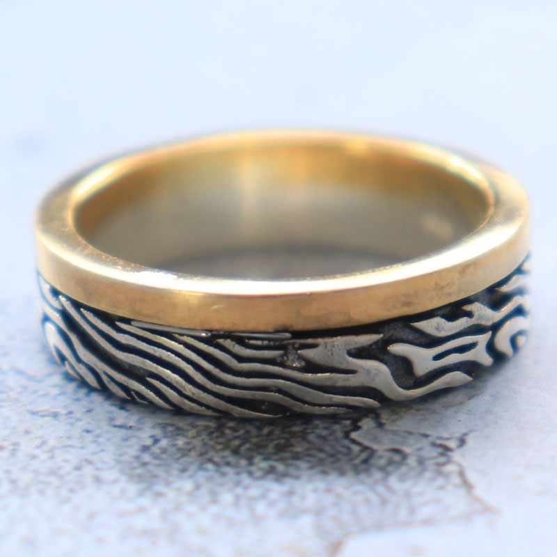 Cincin Kawin Motif Damask Moku - Fitness Tracker Band ulasan dan harga