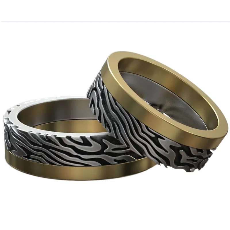 Cincin Kawin Motif Damask Moku - Fitness Tracker Band ulasan dan harga