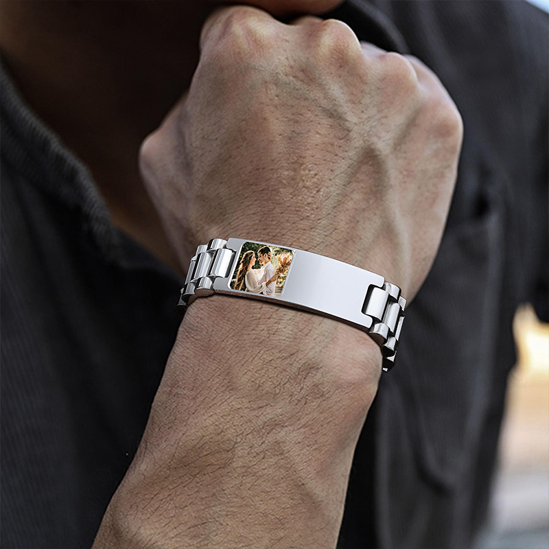 Gambar Kustom Teks Gelang Jam  - Fitness Tracker Band ulasan dan harga