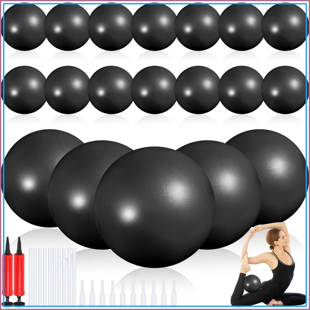20 Buah Bola Yoga Mini 9 Inci  - Yoga Fitness At Home ulasan dan harga