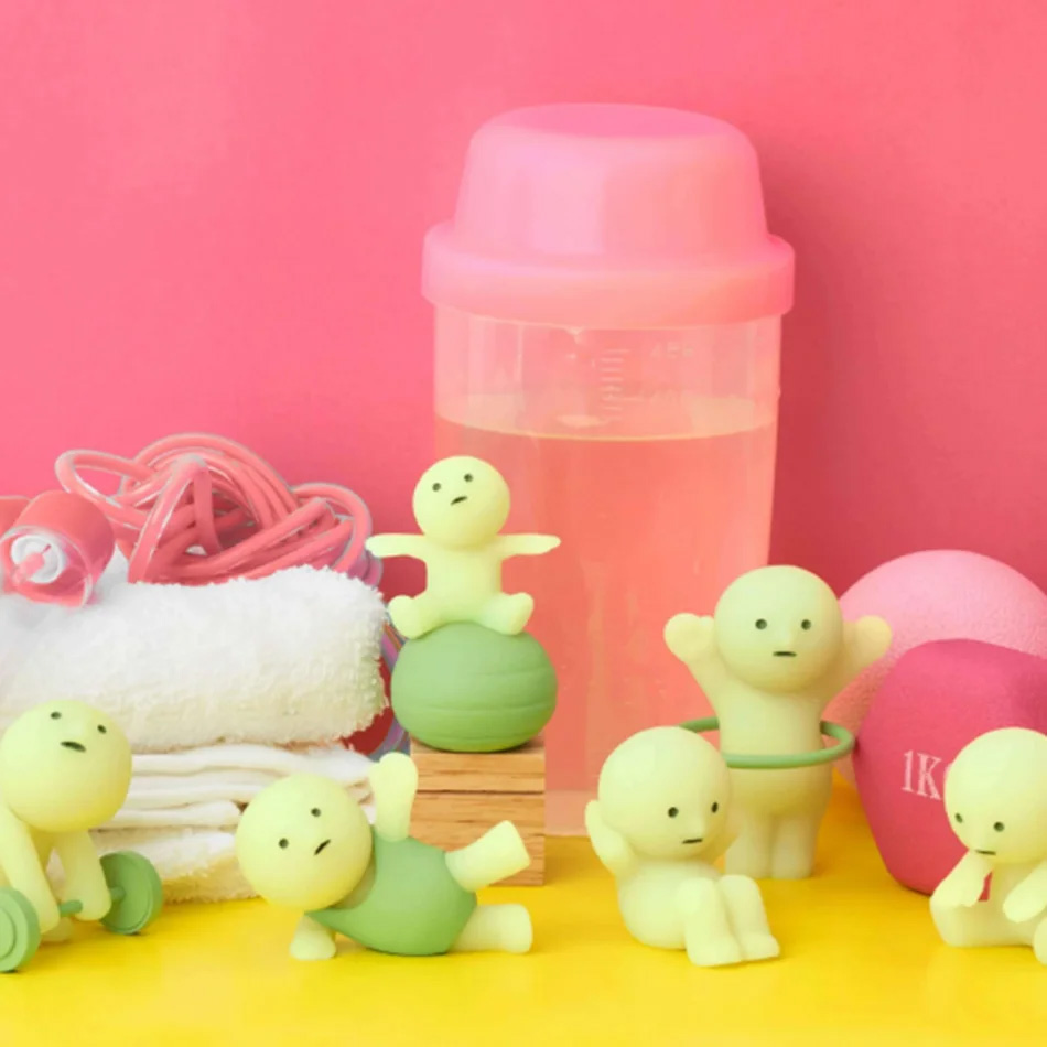 Seri Figur Mini Menyala Dalam  - Yoga In Fitness First ulasan dan harga