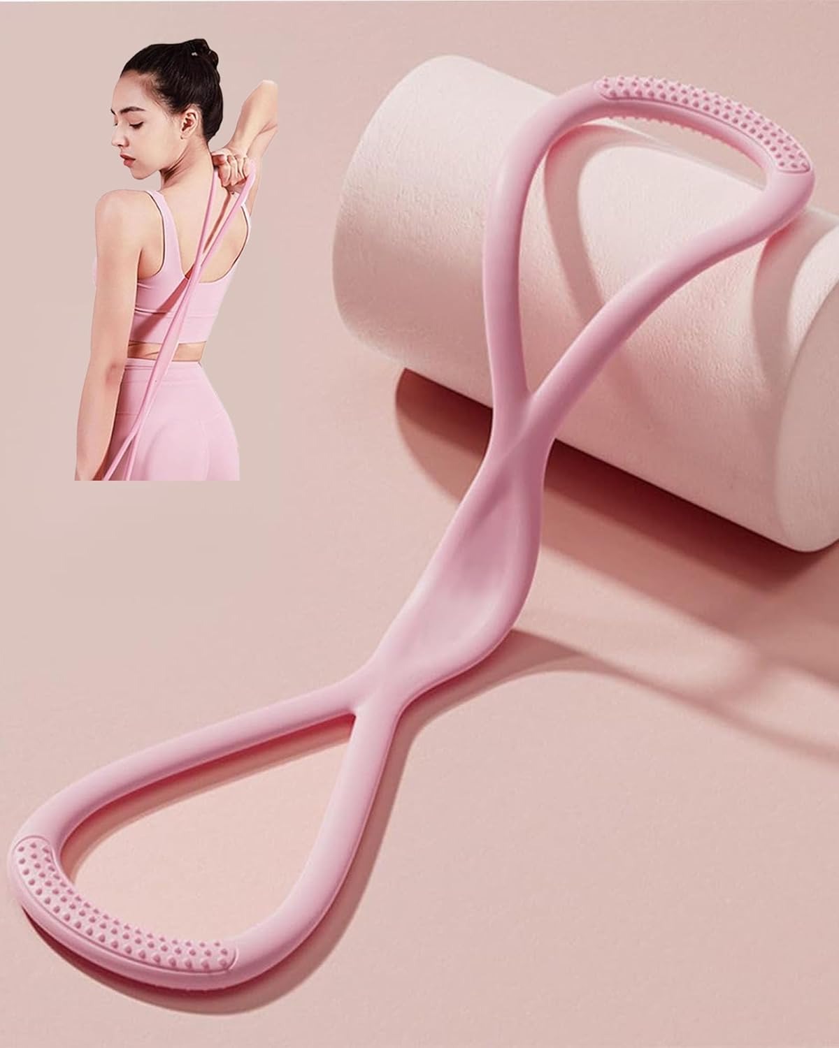 Pita Resistensi Yoga Bentuk An - Figure 8 Resistance Band ulasan dan harga