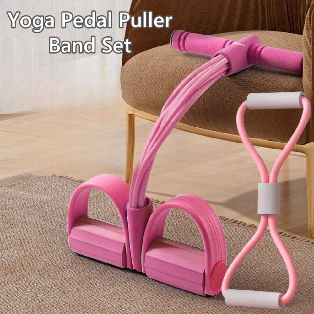 Set Resistance Band 6 Tabung T - Yoga Fitness At Home ulasan dan harga