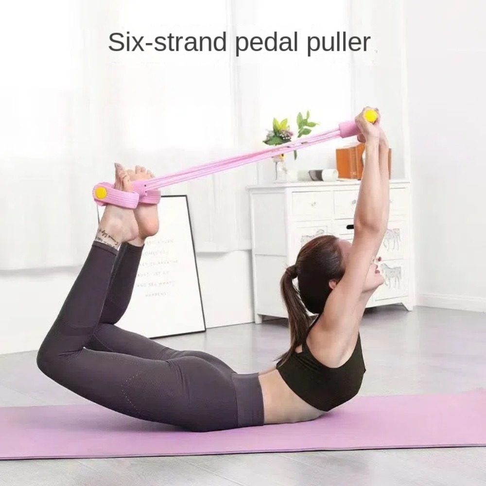 Set Resistance Band 6 Tabung T - Yoga Fitness At Home ulasan dan harga