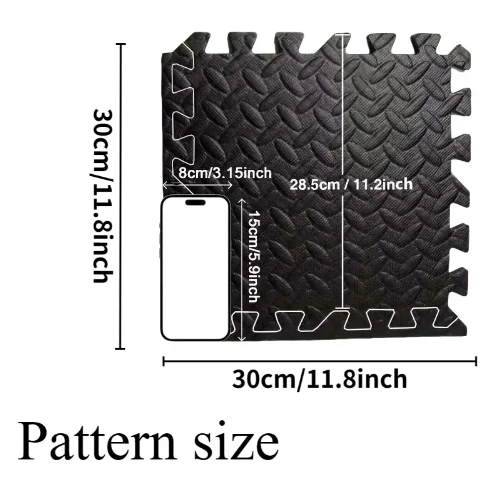 Matras Yoga Kebugaran 16 Buah  - Gym Floor Mats ulasan dan harga