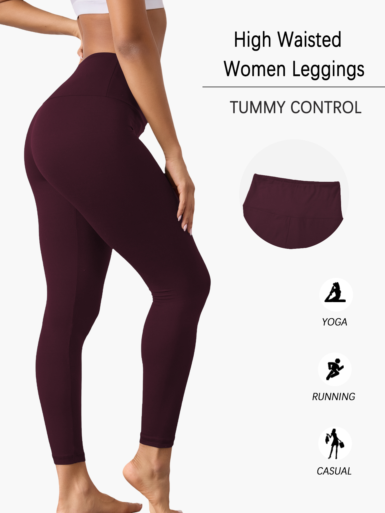 Legging Wanita Ukuran Besar Su - Yoga Fitness Up ulasan dan harga