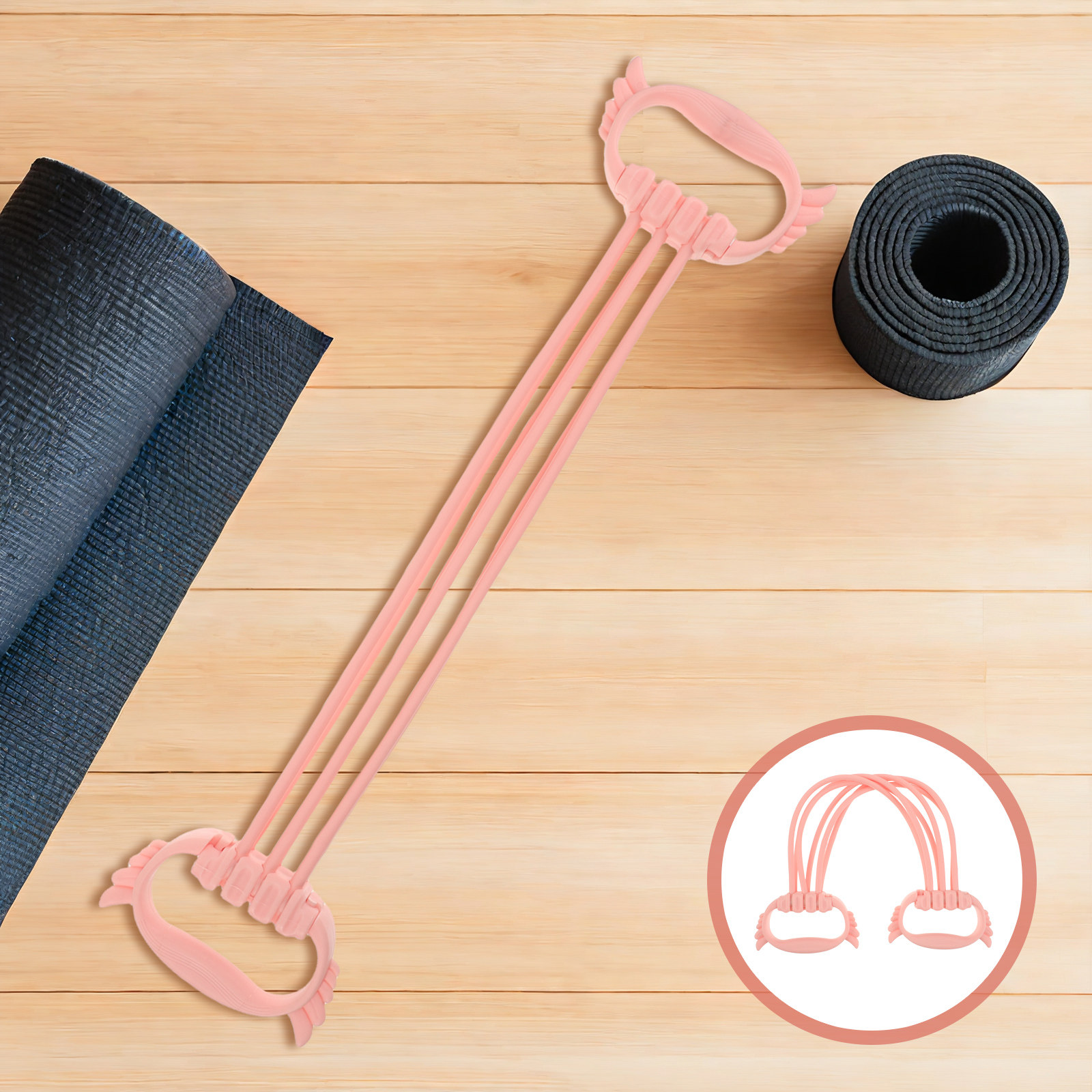 Pita Latihan Elastis Bentuk An - Figure 8 Resistance Band ulasan dan harga