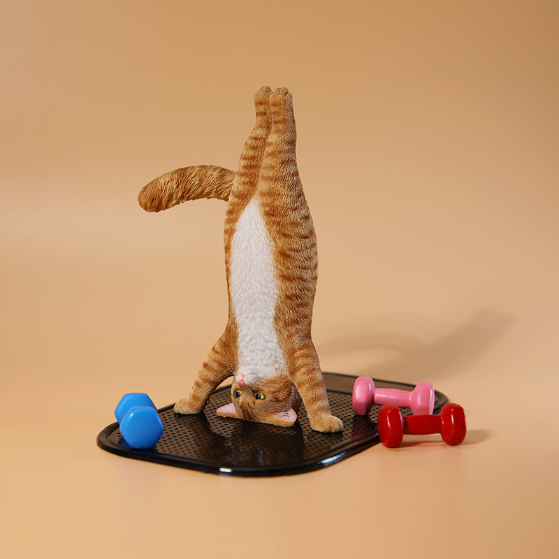 Model Hewan Yoga Kucing Mini S - Yoga In Fitness First ulasan dan harga