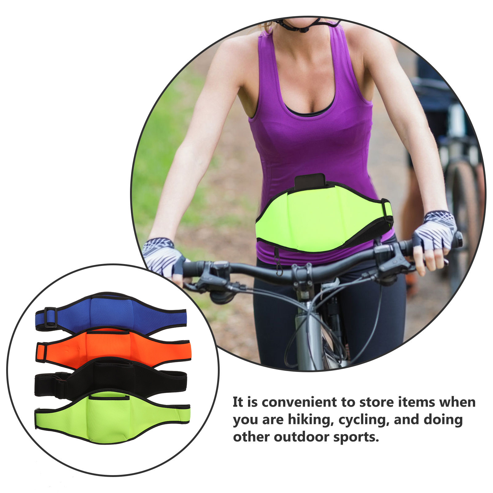 4Pcs Kantong Sabuk Mikrofon, P - Yoga Fitness Class ulasan dan harga