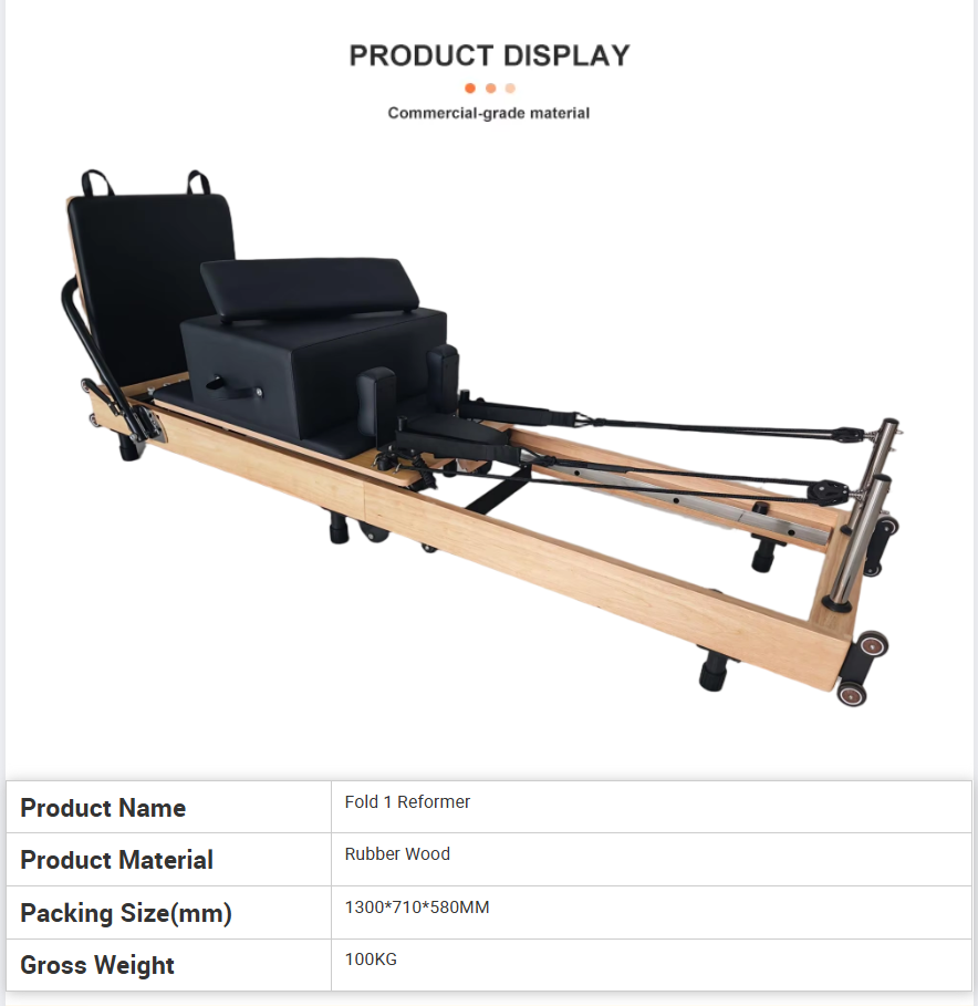 Reformer Pilates Lipat Kayu Oa - Yoga Fitness At Home ulasan dan harga