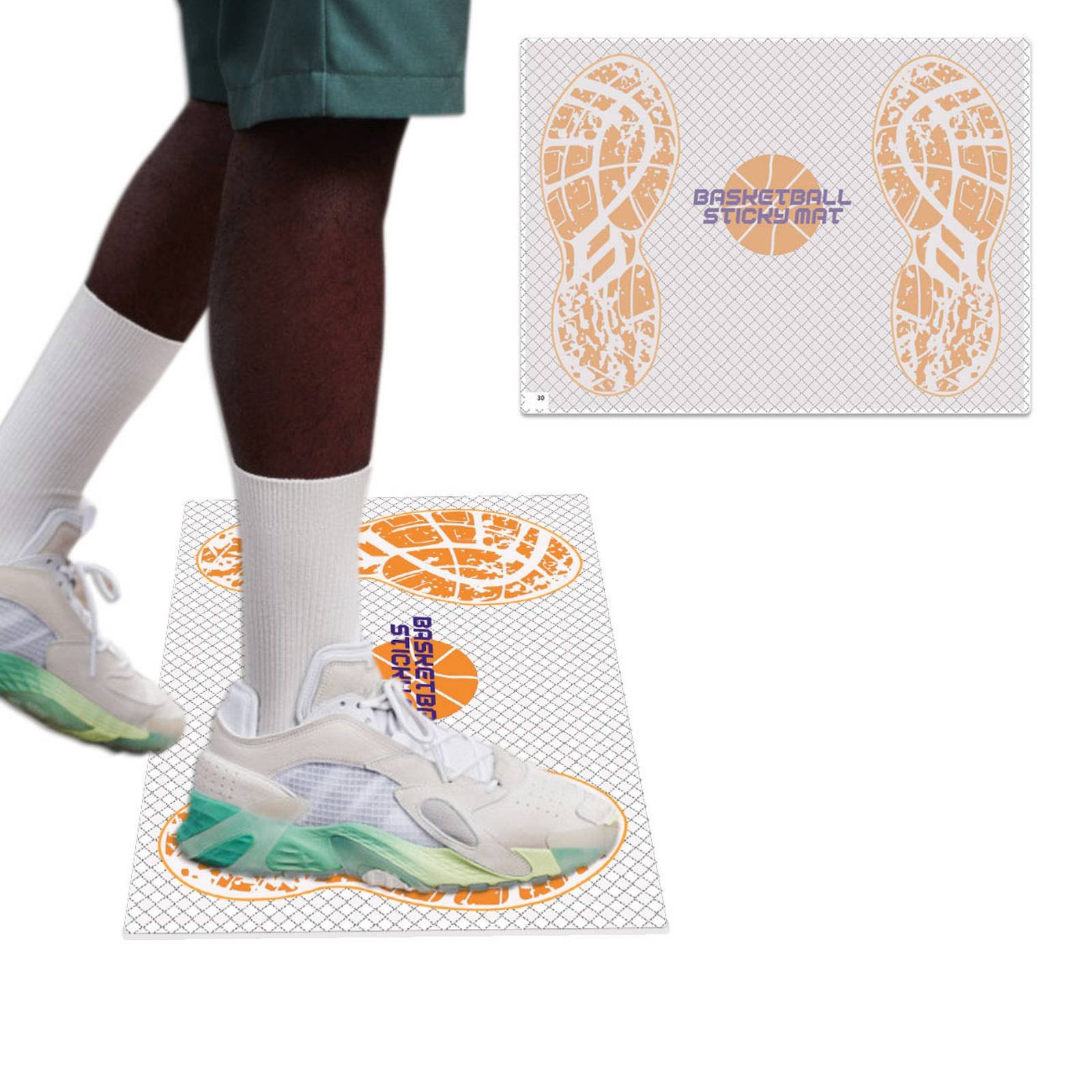 Alas Pembersih Sepatu Basket B - Gym Floor Mats ulasan dan harga