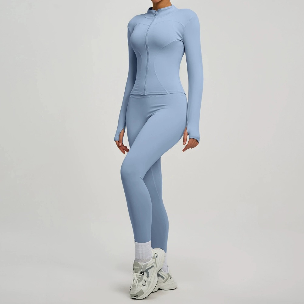 2PCS Setelan Jaket Yoga Wanita - Yoga Và Fitness ulasan dan harga