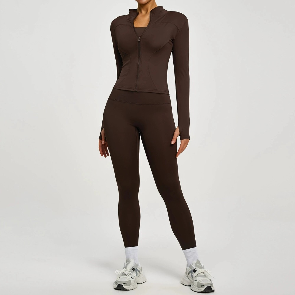 2PCS Setelan Jaket Yoga Wanita - Yoga Và Fitness ulasan dan harga